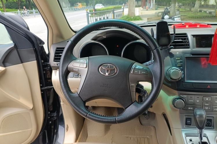 Used Toyota Highlander 2011 2.7L Two-Wheel Drive 7-Seater Luxury Navigation Edition Steering Wheel