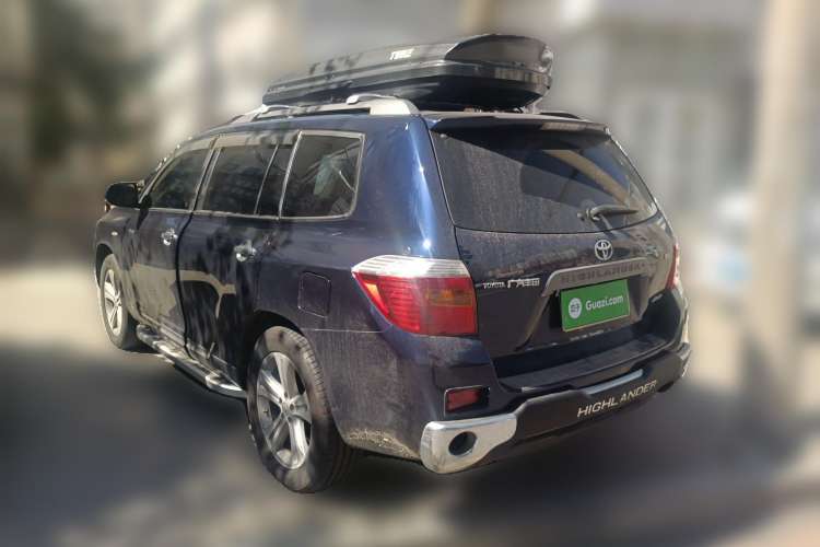 Used Toyota Highlander 2011 2.7L Two-Wheel Drive 7-Seater Luxury Edition Rear Left 45 Deg