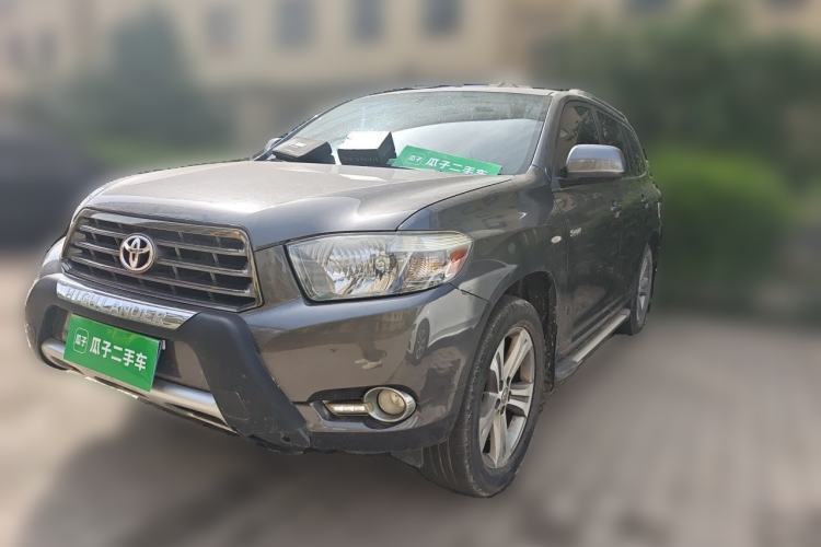 Used Toyota Highlander 2011 2.7L Two-Wheel Drive 7-Seater Luxury Edition Guazi used car, China used car export, Used car for sale, Used Toyota cars, Cheapest cars for sale