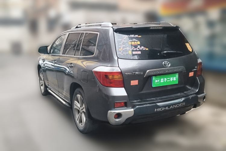 Used Toyota Highlander 2011 2.7L Two-Wheel Drive 7-Seater Luxury Edition Rear Left 45 Deg