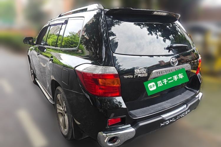 Used Toyota Highlander 2011 2.7L Two-Wheel Drive 7-Seater Luxury Edition Rear Left 45 Deg