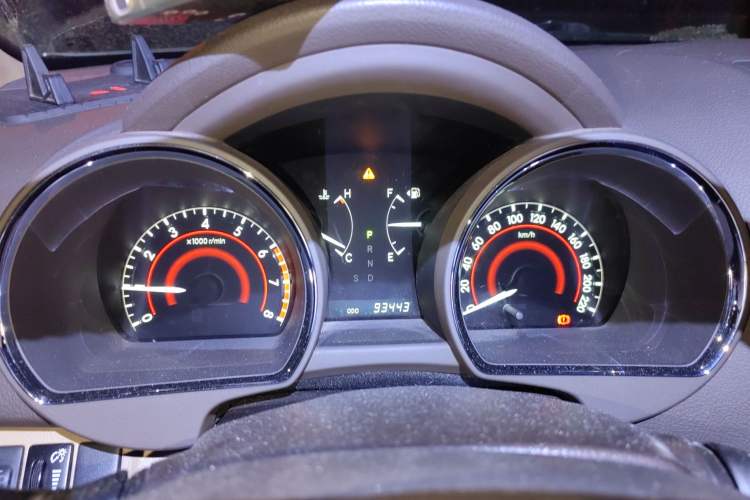 Used Toyota Highlander 2011 2.7L Two-Wheel Drive 7-Seater Luxury Edition Instrument Cluster