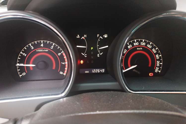 Used Toyota Highlander 2011 2.7L Two-Wheel Drive 7-Seater Luxury Edition Instrument Cluster