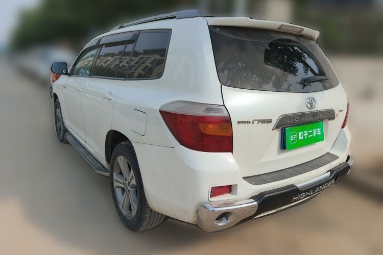 Used Toyota Highlander 2011 2.7L Two-Wheel Drive 7-Seater Luxury Edition Rear Left 45 Deg