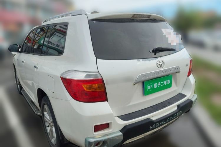 Used Toyota Highlander 2011 2.7L Two-Wheel Drive 7-Seater Supreme Edition Rear Left 45 Deg