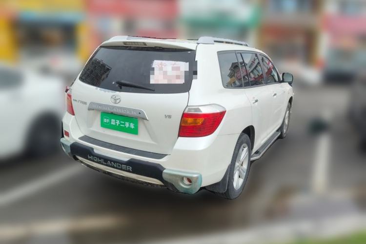 Used Toyota Highlander 2011 2.7L Two-Wheel Drive 7-Seater Supreme Edition Rear Right 45 Deg