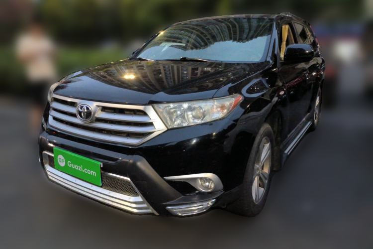 Used Toyota Highlander 2012 2.7L Two-Wheel Drive 7-Seater Luxury Edition Guazi used car, China used car export, Used car for sale, Used cars, Cheapest cars for sale