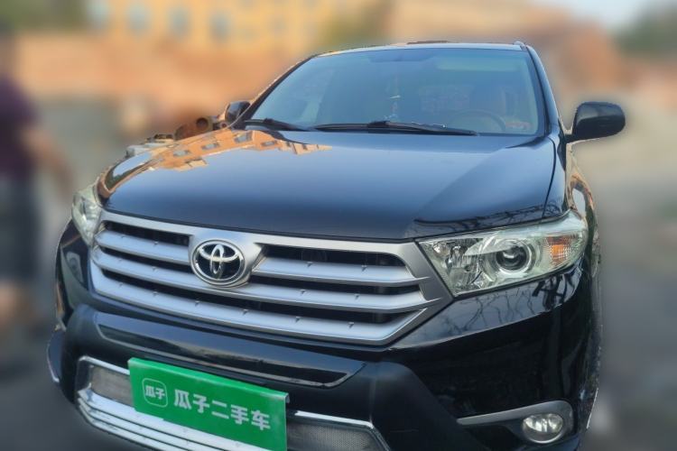 Used Toyota Highlander 2012 2.7L Two-Wheel Drive 7-Seater Luxury Edition Guazi used car, China used car export, Used car for sale, Used cars, Cheapest cars for sale