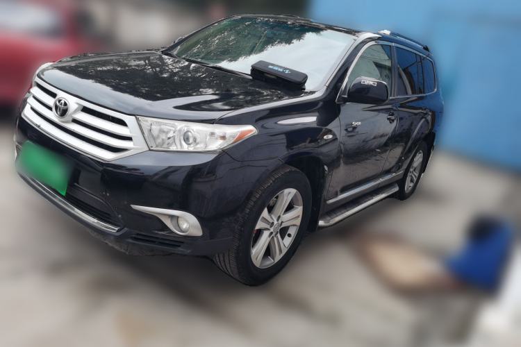 Used Toyota Highlander 2012 2.7L Two-Wheel Drive 5-Seater Sport Edition Guazi used car, China used car export, Used car for sale, Used cars, Cheapest cars for sale