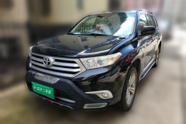 Used Toyota Highlander 2012 2.7L Two-Wheel Drive 7-Seater Luxury Edition