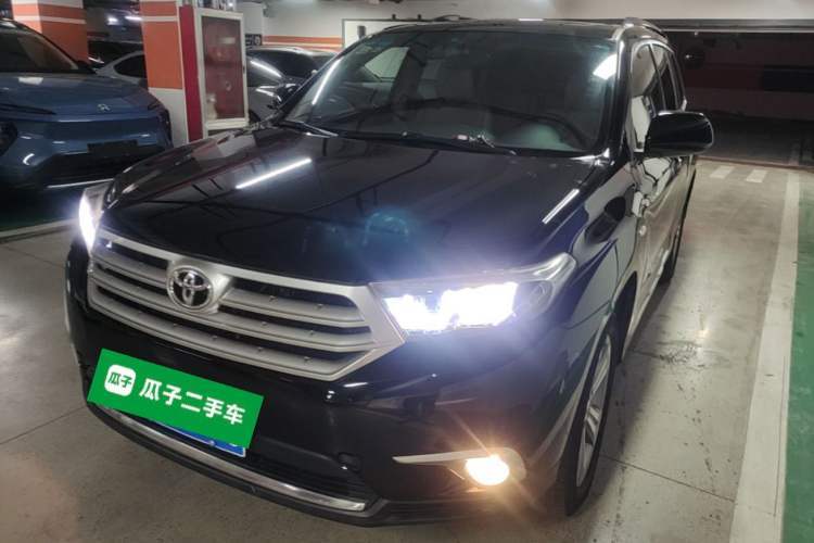 Used Toyota Highlander 2012 2.7L Two-Wheel Drive 7-Seater Luxury Edition Guazi used car, China used car export, Used car for sale, Used cars, Cheapest cars for sale