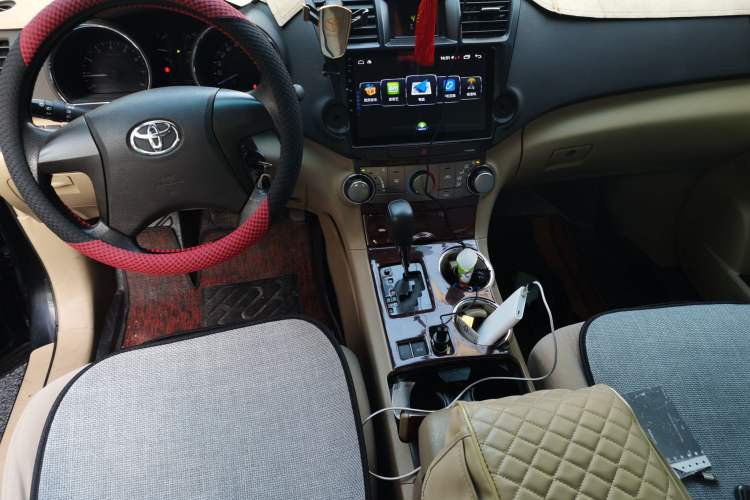 Used Toyota Highlander 2012 2.7L 2WD 5-Seater Elite Edition Audio And AC Panel