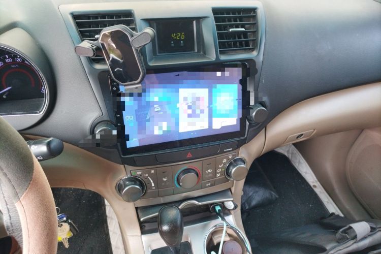 Used Toyota Highlander 2012 2.7L 2WD 5-Seater Elite Edition Audio And AC Panel