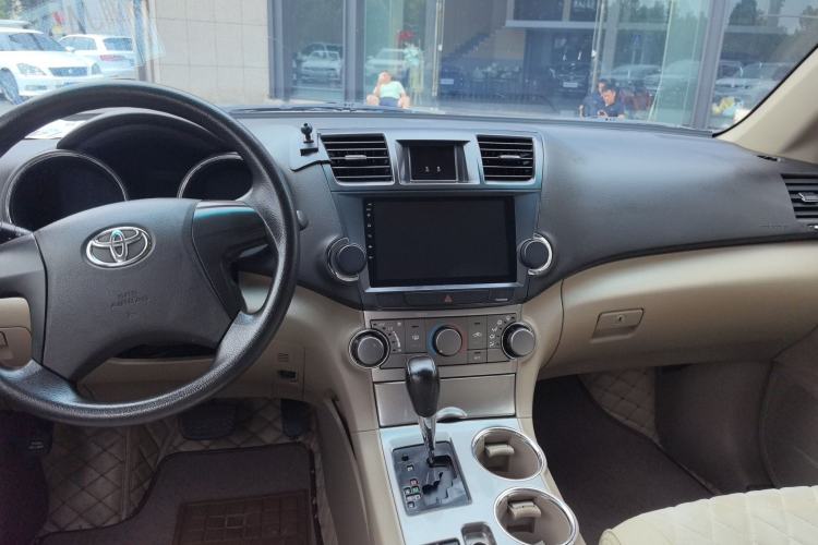 Used Toyota Highlander 2012 2.7L 2WD 5-Seater Elite Edition Audio And AC Panel