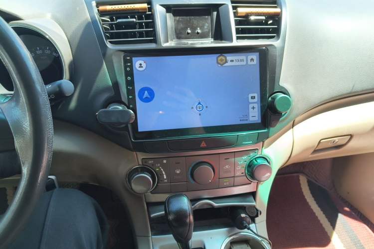Used Toyota Highlander 2012 2.7L 2WD 5-Seater Elite Edition Audio And AC Panel