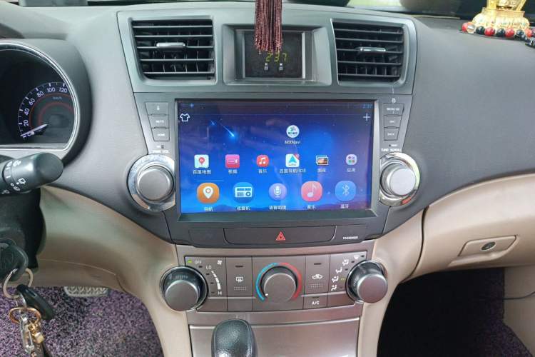 Used Toyota Highlander 2012 2.7L 2WD 5-Seater Elite Edition Audio And AC Panel