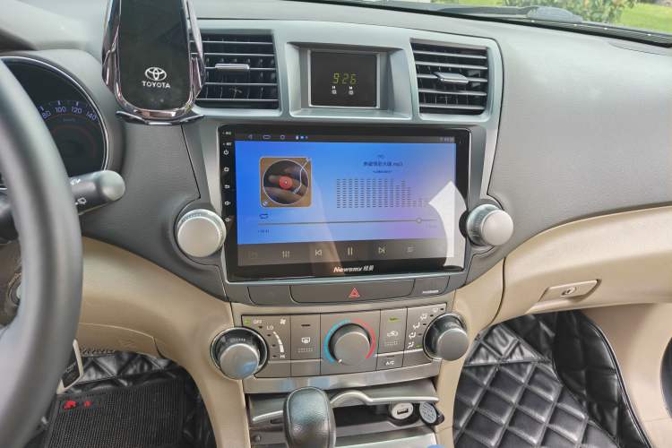 Used Toyota Highlander 2012 2.7L 2WD 5-Seater Elite Edition Audio And AC Panel