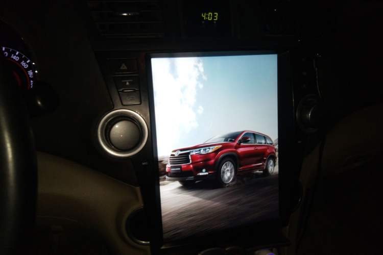 Used Toyota Highlander 2012 2.7L 2WD 5-Seater Elite Edition Audio And AC Panel
