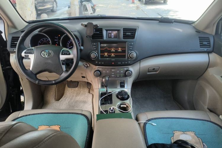 Used Toyota Highlander 2012 2.7L Two-Wheel Drive 7-Seater Luxury Navigation Edition Center Console