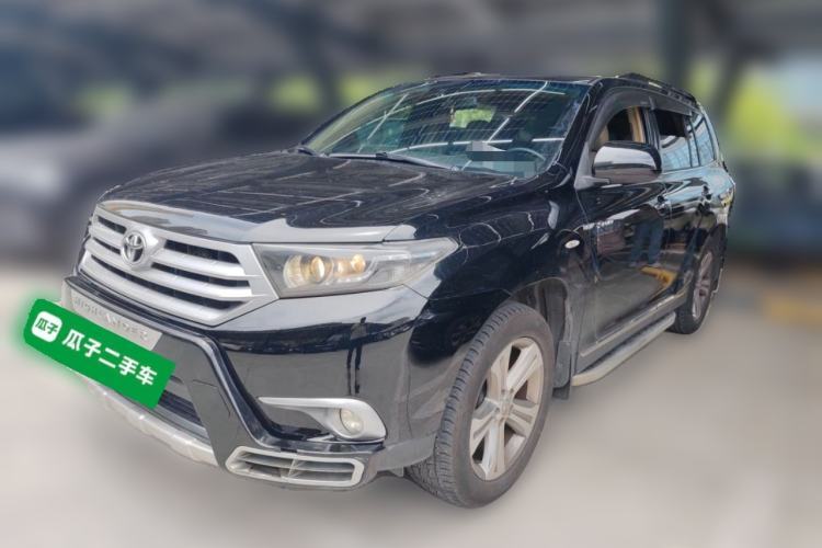Used Toyota Highlander 2012 2.7L Two-Wheel Drive 7-Seater Luxury Edition Guazi used car, China used car export, Used car for sale, Used cars, Cheapest cars for sale