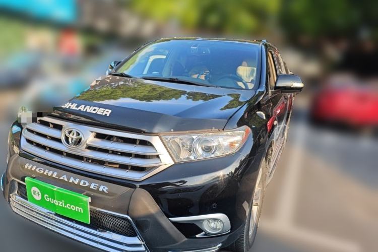 Used Toyota Highlander 2012 2.7L Two-Wheel Drive 7-Seater Luxury Navigation Edition Guazi used car, China used car export, Used car for sale, Used cars, Cheapest cars for sale