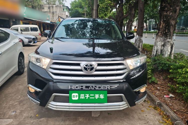 Used Toyota Highlander 2012 2.7L Two-Wheel Drive 7-Seater Elite Edition Exterior 1