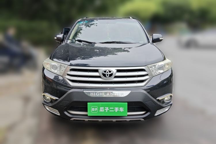 Used Toyota Highlander 2012 2.7L Two-Wheel Drive 7-Seater Luxury Edition Front