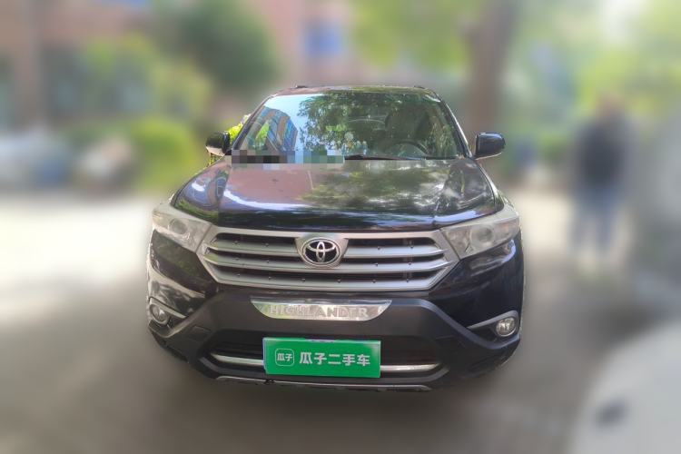 Used Toyota Highlander 2012 2.7L Two-Wheel Drive 7-Seater Luxury Edition Front