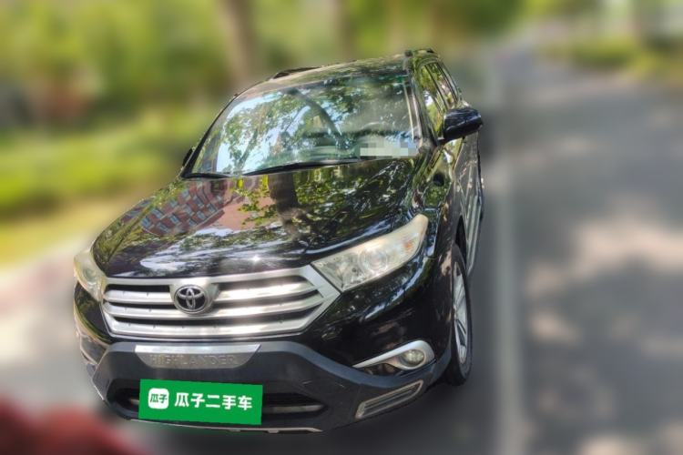 Used Toyota Highlander 2012 2.7L Two-Wheel Drive 7-Seater Luxury Edition Front