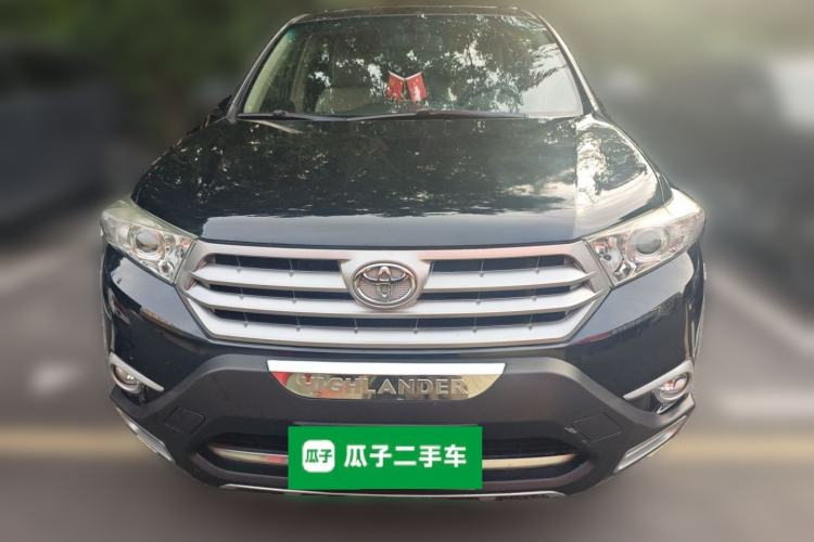 Used Toyota Highlander 2012 2.7L Two-Wheel Drive 7-Seater Luxury Edition Front