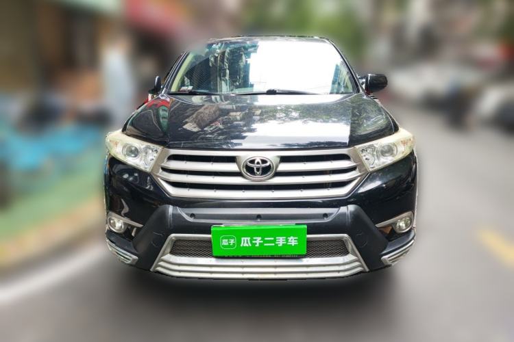 Used Toyota Highlander 2012 2.7L Two-Wheel Drive 7-Seater Luxury Edition Front