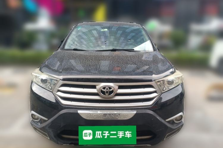 Used Toyota Highlander 2012 2.7L Two-Wheel Drive 7-Seater Luxury Edition Front