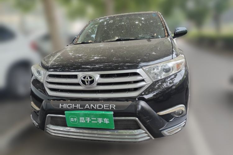 Used Toyota Highlander 2012 2.7L Two-Wheel Drive 7-Seater Luxury Edition Front