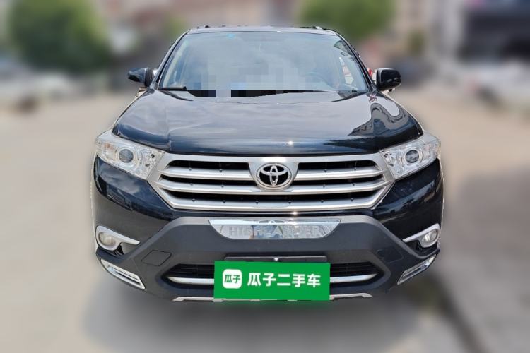 Used Toyota Highlander 2012 2.7L Two-Wheel Drive 7-Seater Luxury Edition Front
