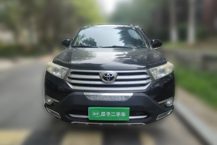 Used Toyota Highlander 2012 2.7L Two-Wheel Drive 7-Seater Luxury Edition Front