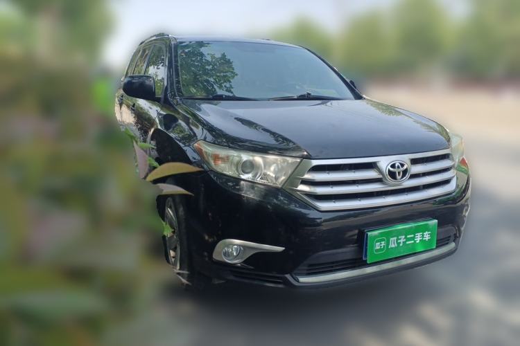 Used Toyota Highlander 2012 2.7L 2WD 5-Seater Elite Edition Front Right 45 Deg