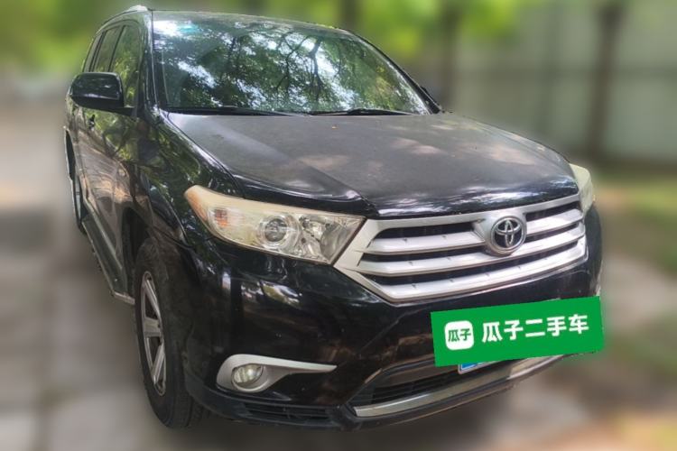 Used Toyota Highlander 2012 2.7L 2WD 5-Seater Elite Edition Front Right 45 Deg