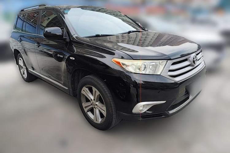 Used Toyota Highlander 2012 2.7L Two-Wheel Drive 7-Seater Luxury Edition Front Right 45 Deg