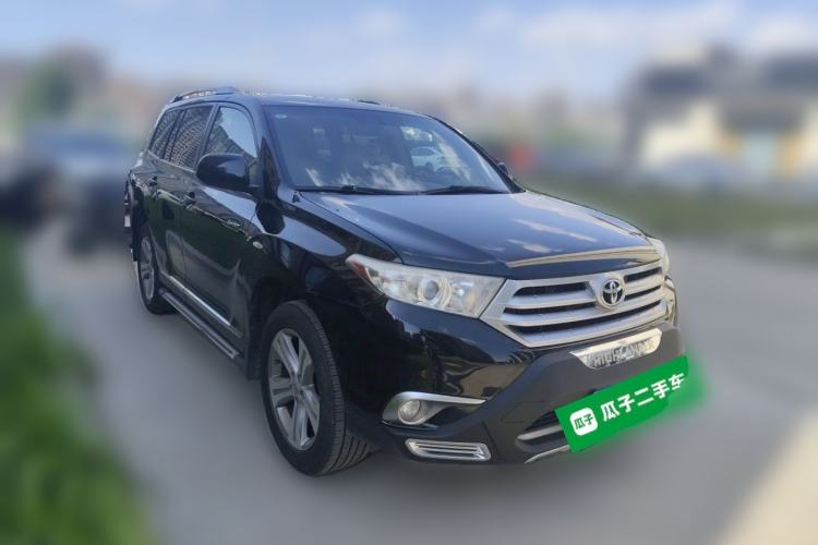 Used Toyota Highlander 2012 2.7L 2WD 5-Seater Elite Edition Front Right 45 Deg