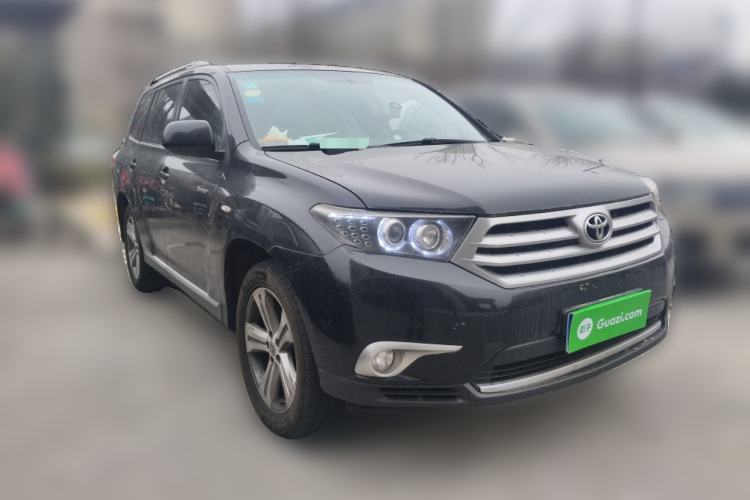 Used Toyota Highlander 2012 2.7L Two-Wheel Drive 7-Seater Luxury Edition Front Right 45 Deg