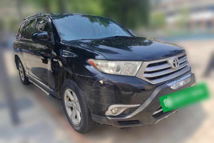 Used Toyota Highlander 2012 2.7L 2WD 5-Seater Elite Edition Front Right 45 Deg