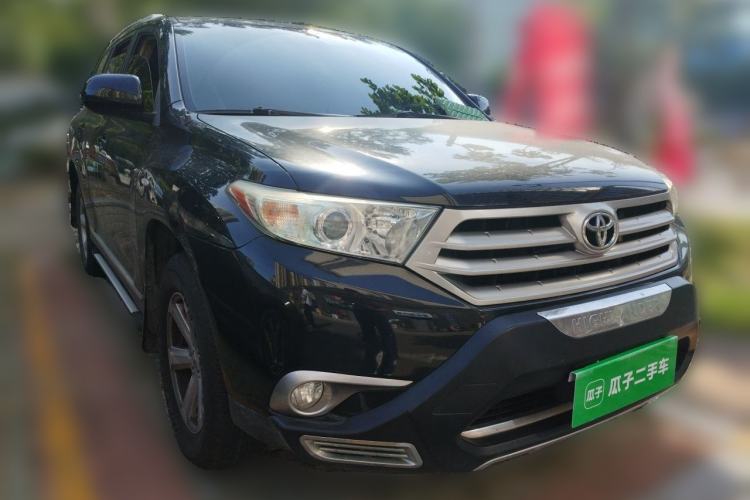 Used Toyota Highlander 2012 2.7L 2WD 5-Seater Elite Edition Front Right 45 Deg