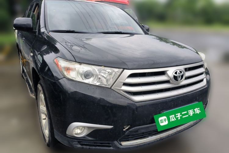 Used Toyota Highlander 2012 3.5L 4x4 7-Seater Elite Edition Front Right 45 Deg