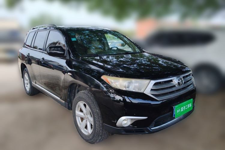 Used Toyota Highlander 2012 2.7L 2WD 5-Seater Elite Edition Front Right 45 Deg