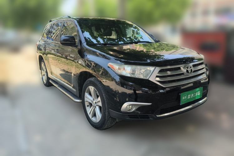 Used Toyota Highlander 2012 2.7L Two-Wheel Drive 7-Seater Luxury Navigation Edition Front Right 45 Deg