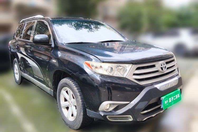 Used Toyota Highlander 2012 2.7L 2WD 5-Seater Elite Edition Front Right 45 Deg