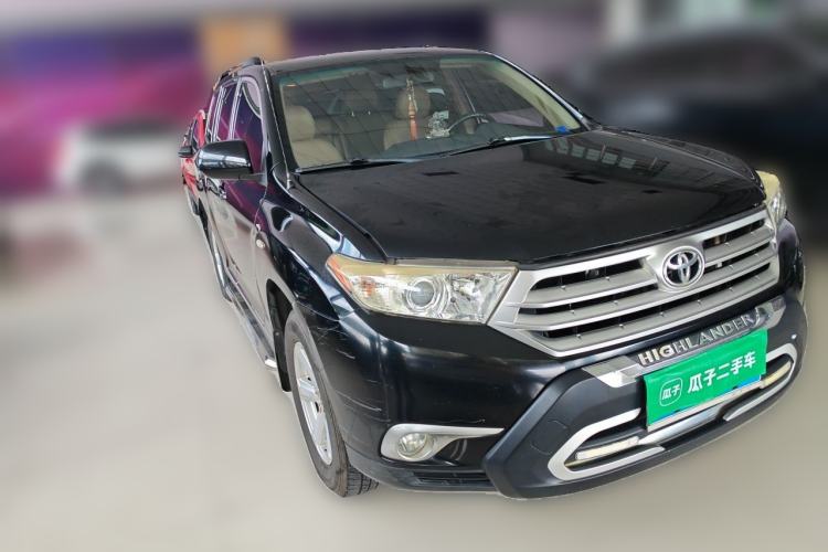 Used Toyota Highlander 2012 2.7L 2WD 5-Seater Elite Edition Front Right 45 Deg