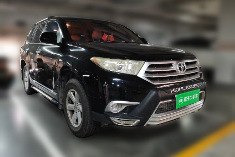 Used Toyota Highlander 2012 2.7L 2WD 5-Seater Elite Edition Front Right 45 Deg
