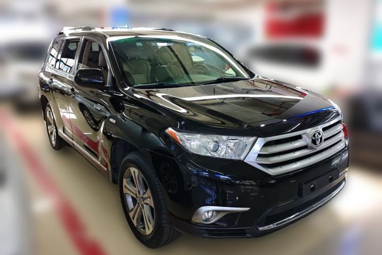 Used Toyota Highlander 2012 2.7L Two-Wheel Drive 7-Seater Luxury Edition Front Right 45 Deg