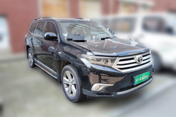 Used Toyota Highlander 2012 2.7L Two-Wheel Drive 7-Seater Luxury Edition Front Right 45 Deg